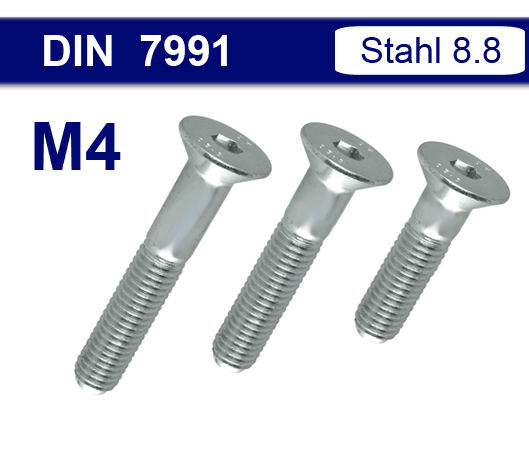 DIN 7991 - M4