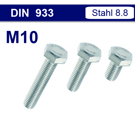 DIN 933 - M10