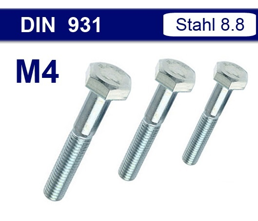 DIN 931 - M4